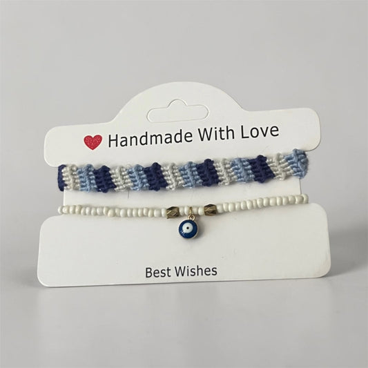 Duo de bracelets faits main