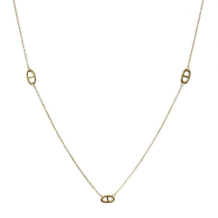 Collier sautoir Écume Marine