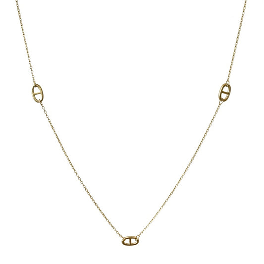 Collier sautoir Écume Marine