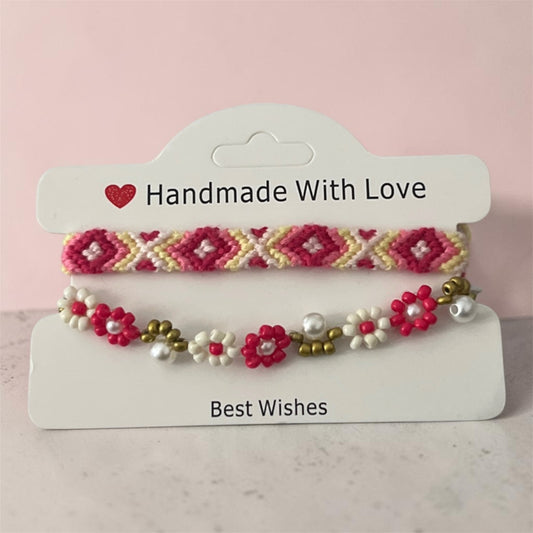 Duo de bracelets faits main