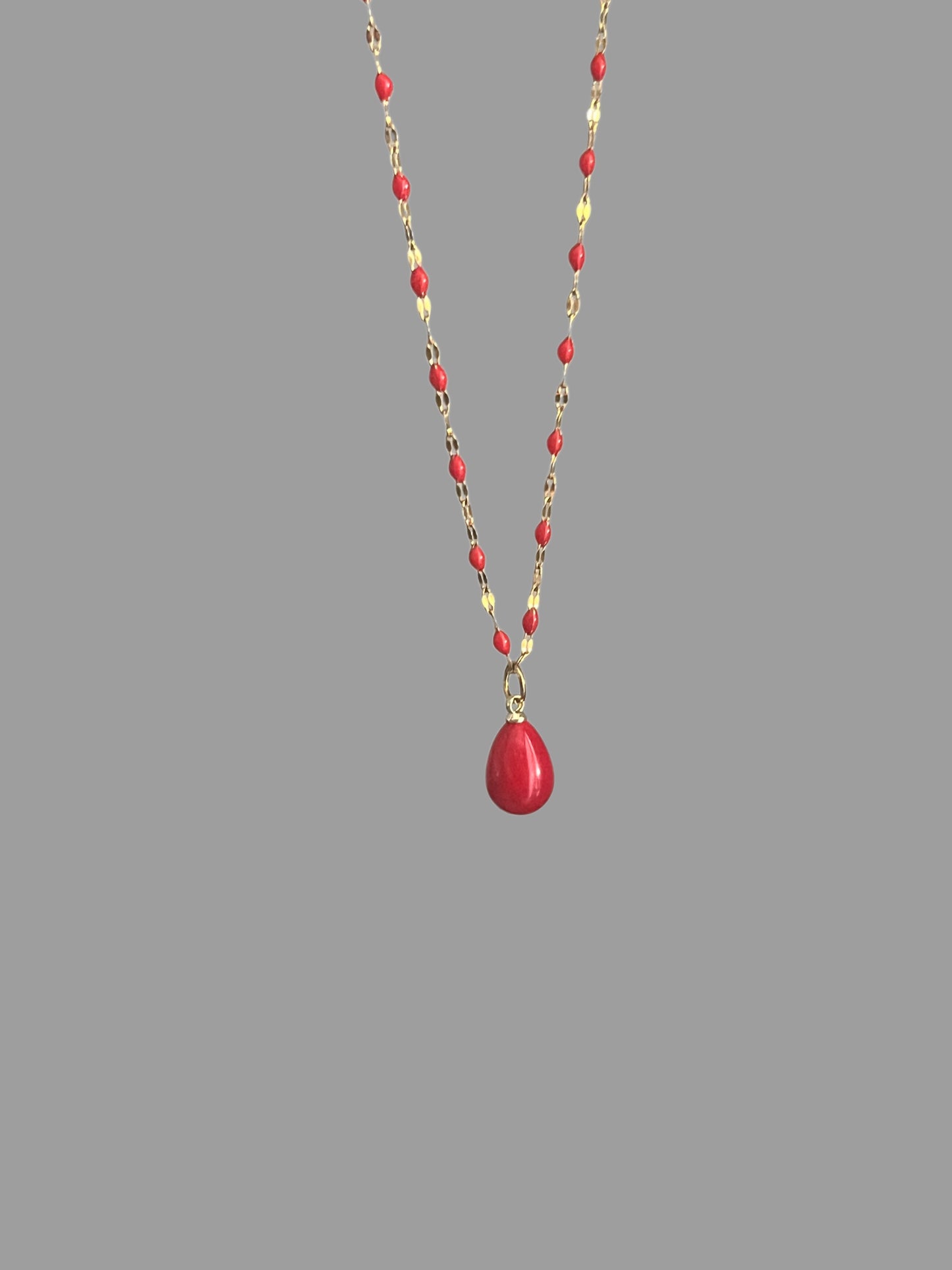 Collier Éclat carmin